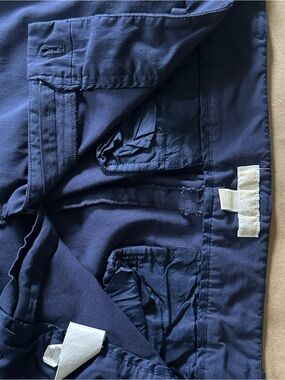 Michael Kors Navy Straight Leg Pants